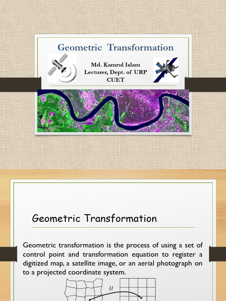 GIS Geometric Transformation | PDF