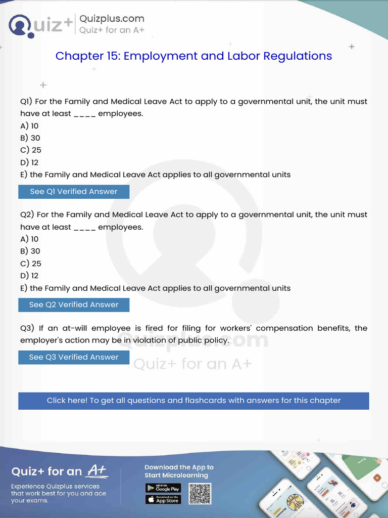For The Family and Medical Leave Act To Apply To A Governmental Unit ...