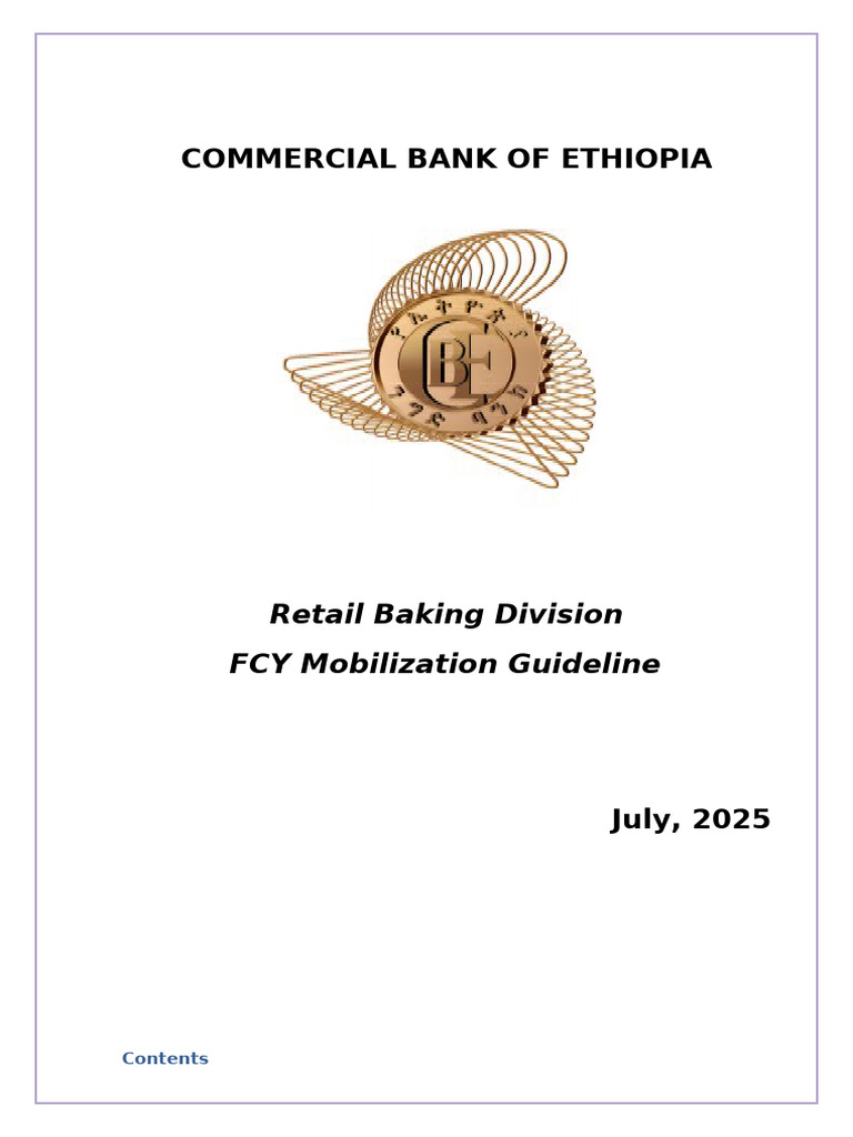 RB FCY Mobilization Guideline | PDF | Sales | Performance Indicator