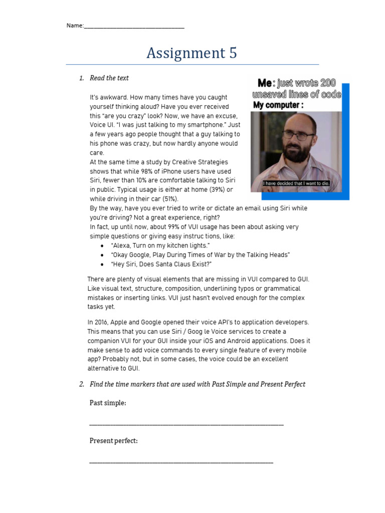 Assignment 5 | PDF