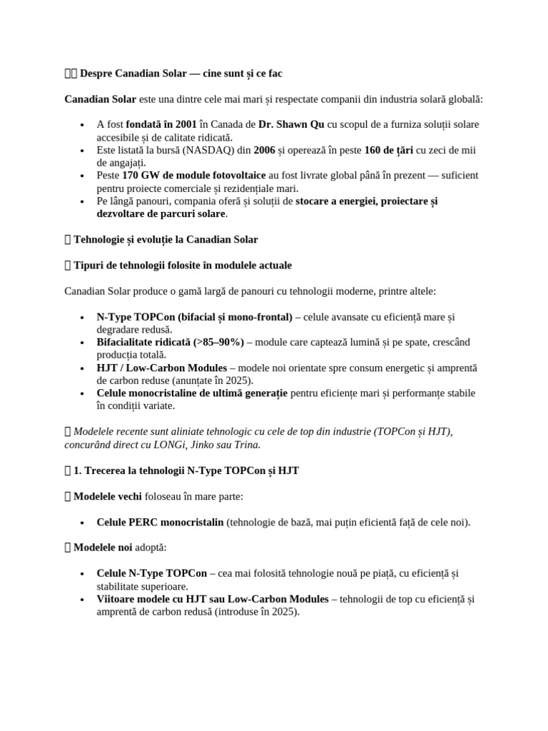 Canadian Solar | PDF
