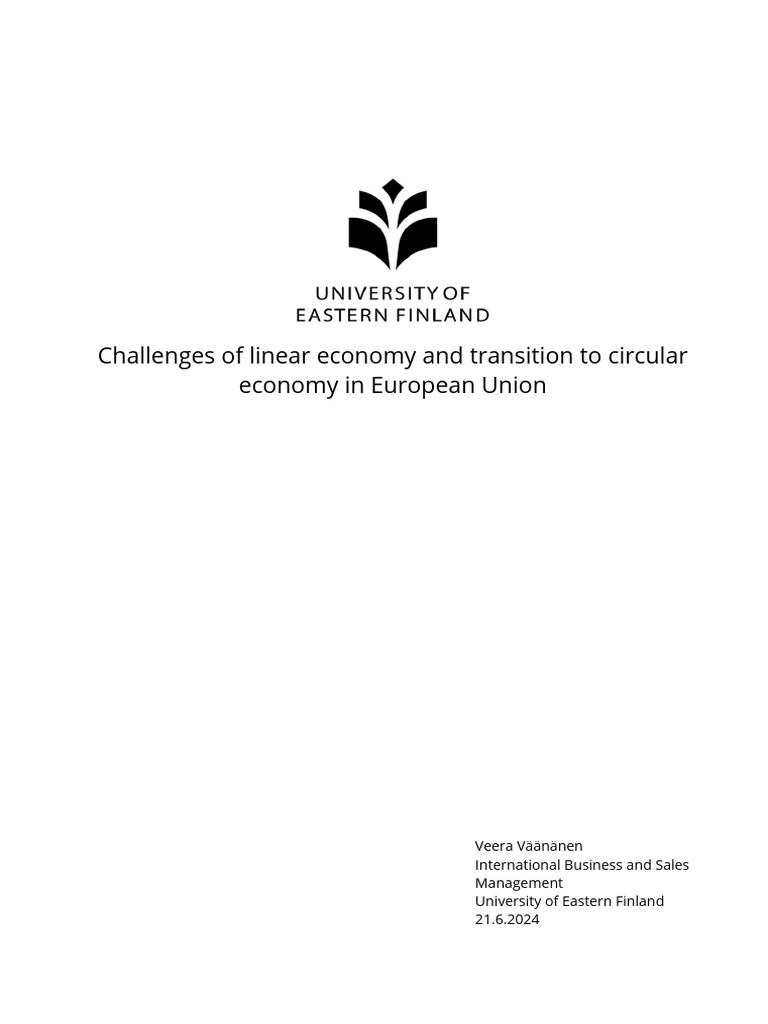 Circular Economy | PDF