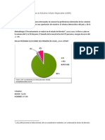 Encuesta Elecciones Morelos Junio 2012