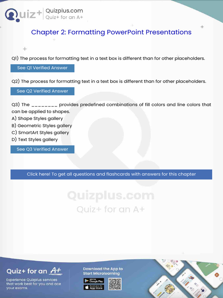The Process For Formatting Text in A Text Box Is Different Than For ...