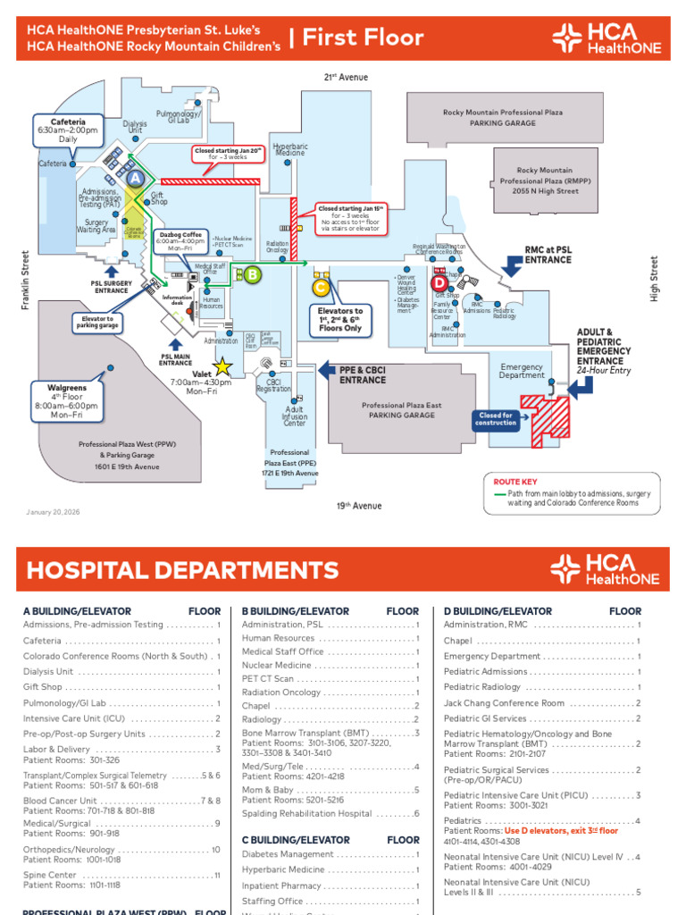 Construction - PSL-RMC Campus Map and Directory - 20 Jan 2026 | PDF ...
