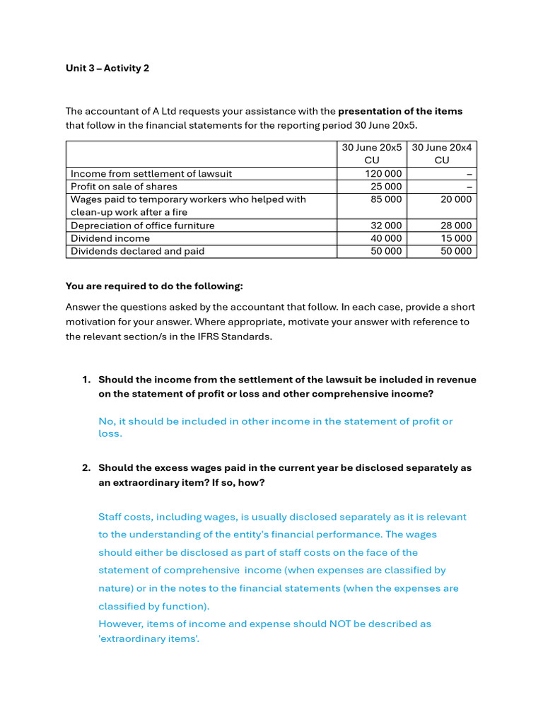 Unit 3 - Activity 2 | PDF