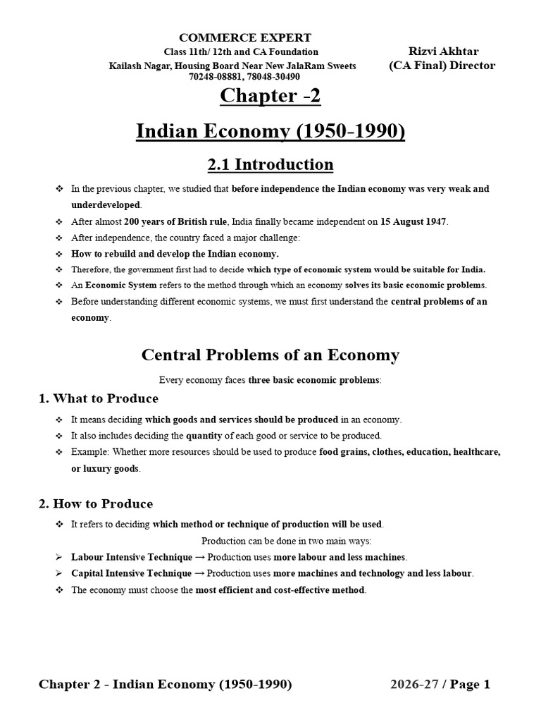 12th CBSE IED Chapter 2 2026-27 | PDF