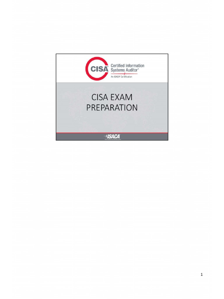 CISA 27e CH 5 | PDF