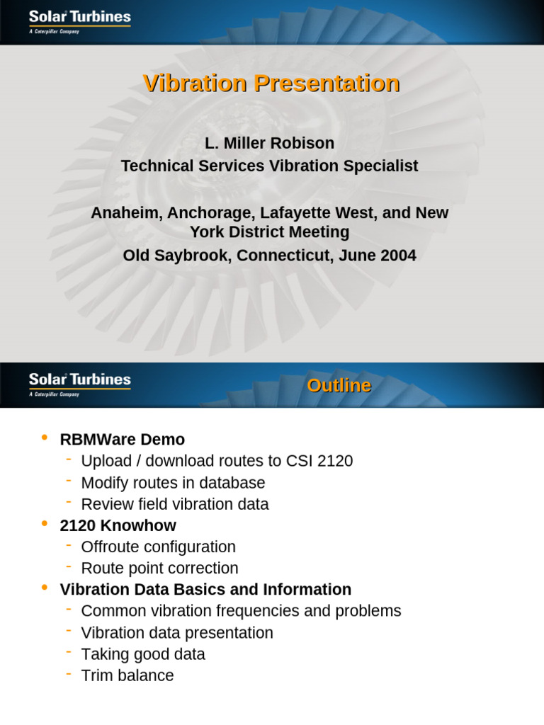 District Vibration Presentation | PDF | Frequency | Spectral Density