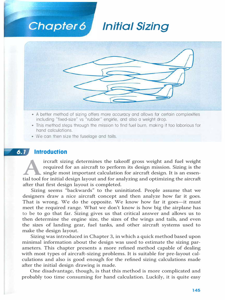 Raymer Chapter 6 Only | PDF | Mach Number | Aircraft