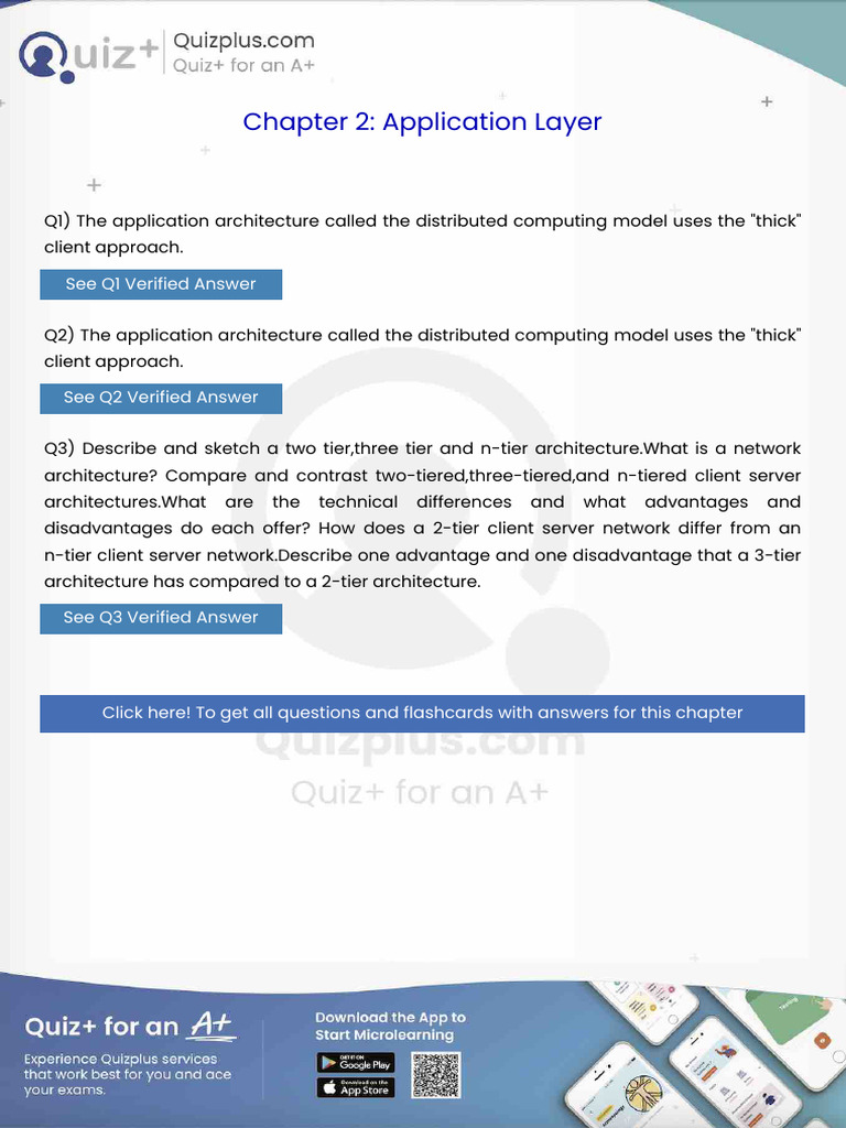 The Application Architecture Called The Distributed Computing Model ...