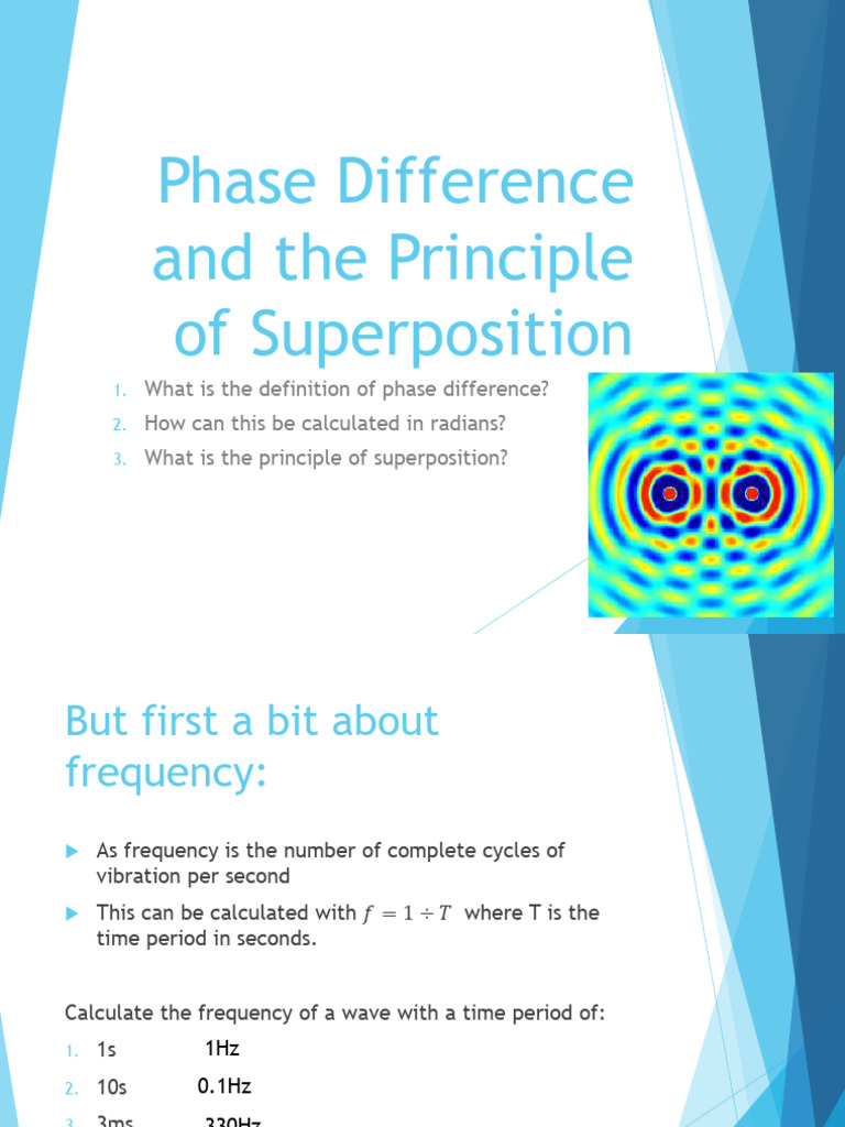 L2 Phase Difference and Superposition | PDF