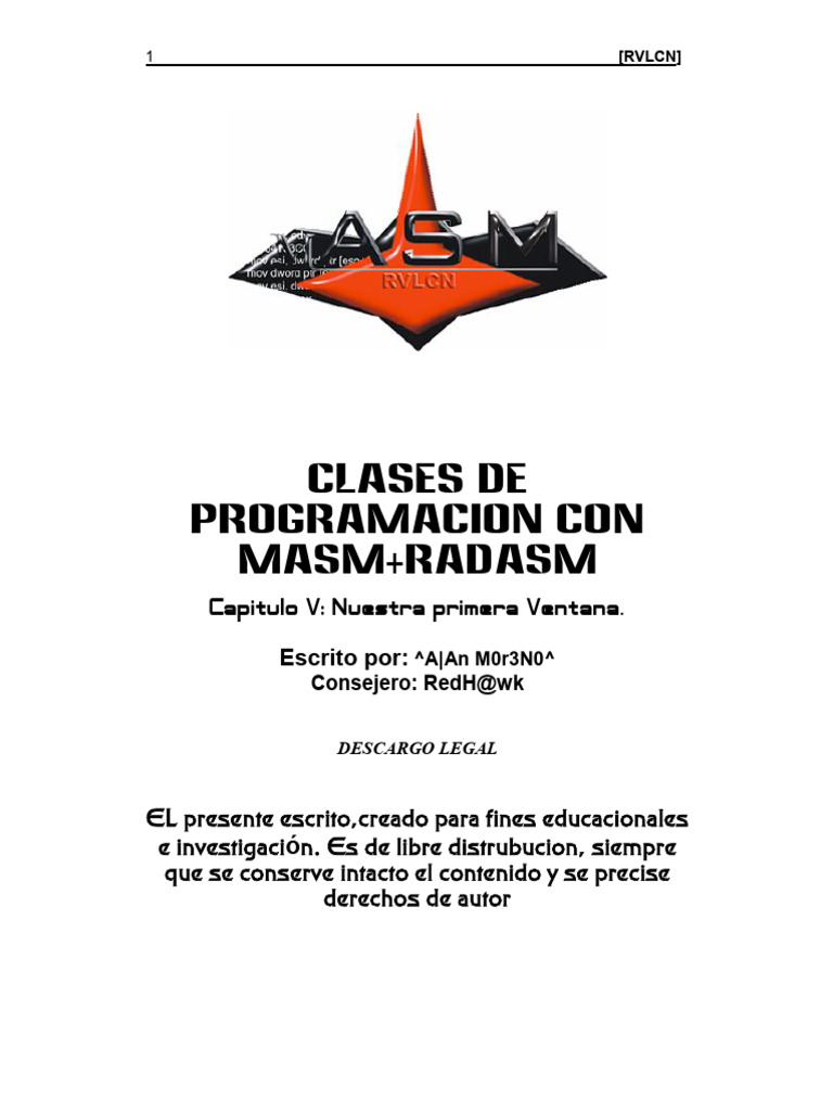 Curso RadASM V | PDF