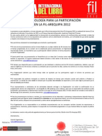 Metodología de Participación FIL Arequipa 2012
