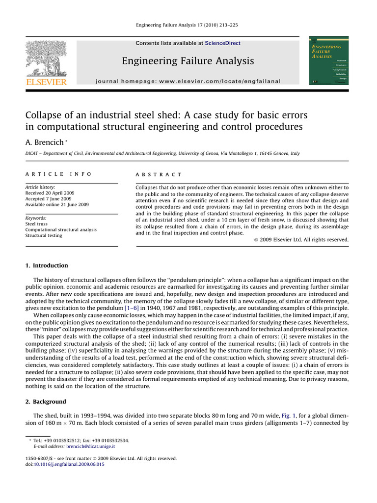 Engineering Failure Analysis | PDF
