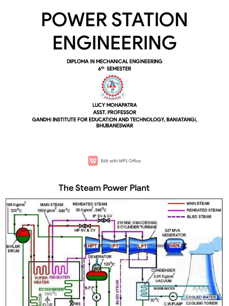 Power Station Engineering | PDF