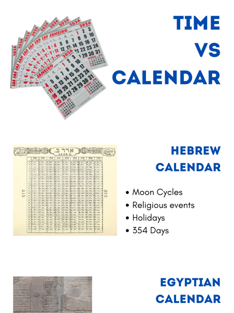 Calendars | PDF