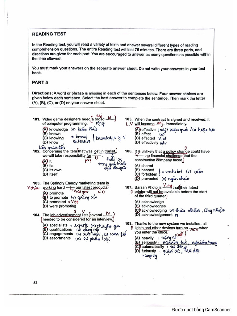 Test 3 - CH A Part 5,6 | PDF