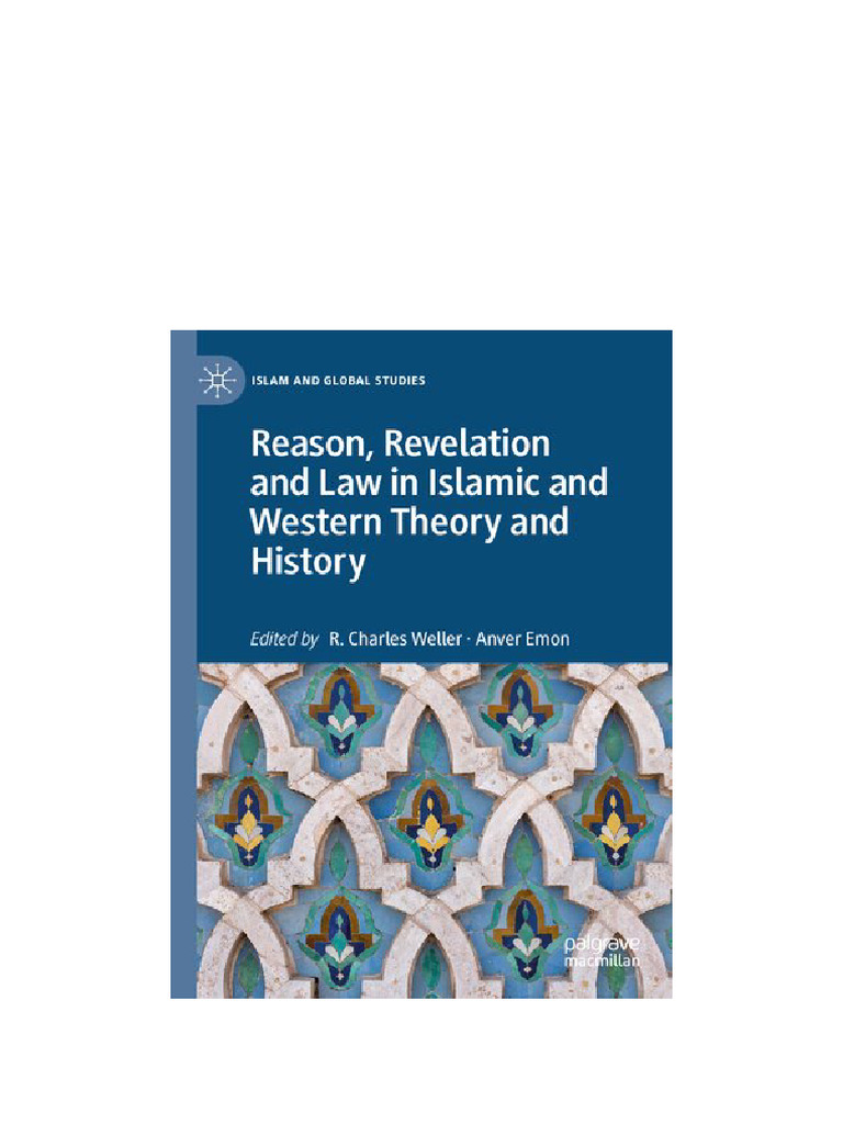 Reason, Revelation and Law in Islamic and Western Theory and History R ...