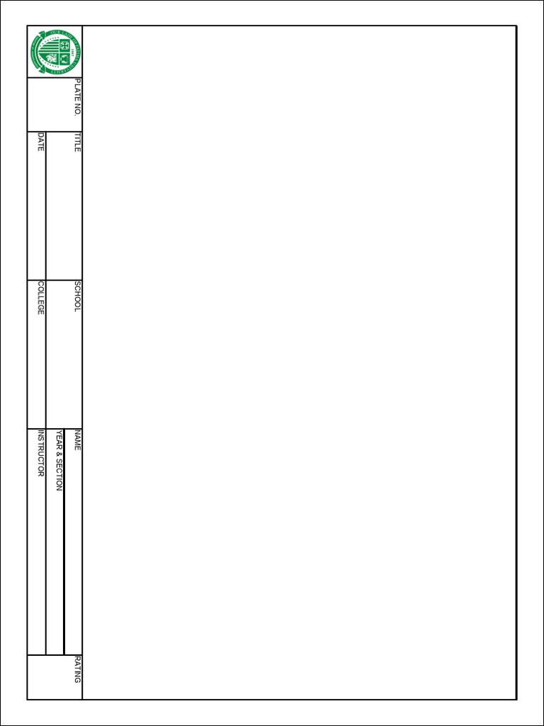 Bdes Plate Format | PDF