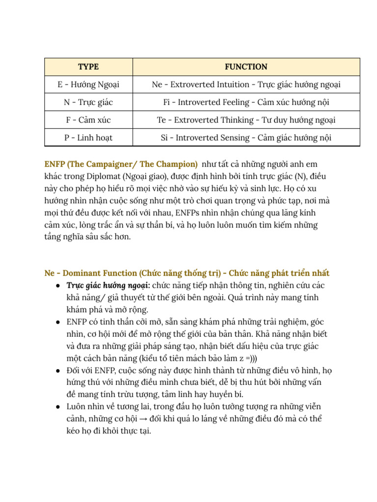ENFP | PDF