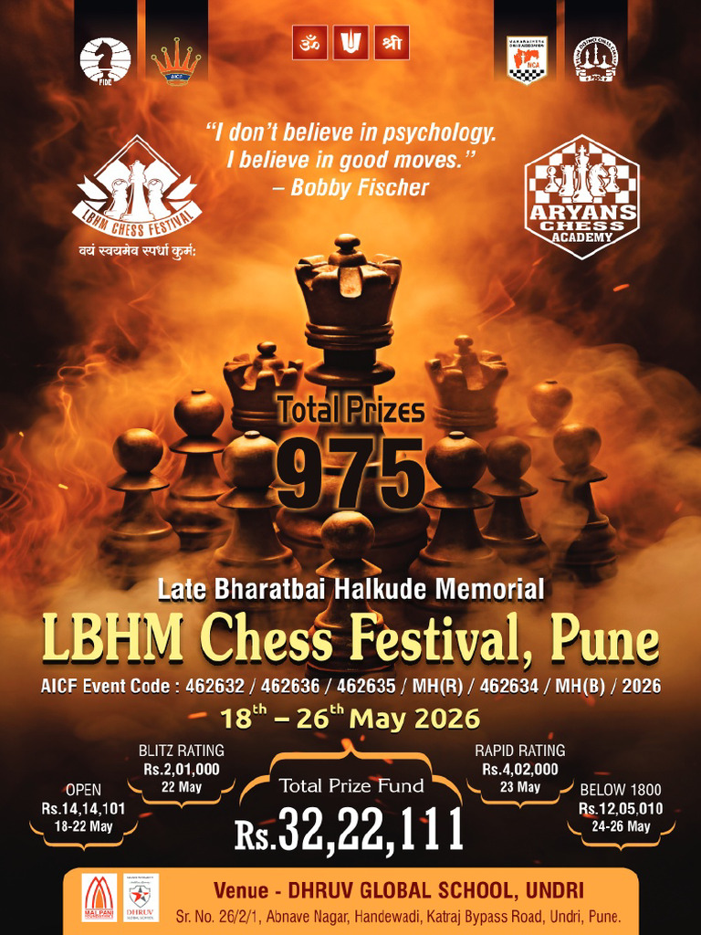 LBHM CHESS FESTIVAL 2026 - 5 MB | PDF