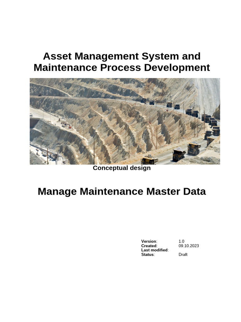 Master Data Methodology | PDF | Specification (Technical Standard)