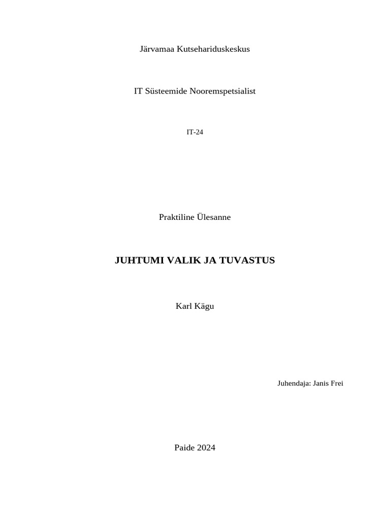 Karl Kagu It24 Küberturvalisuse Juhtumi Analüüs | PDF