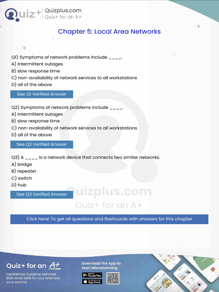 Symptoms of Network Problems Include | PDF | Databases | Computer ...