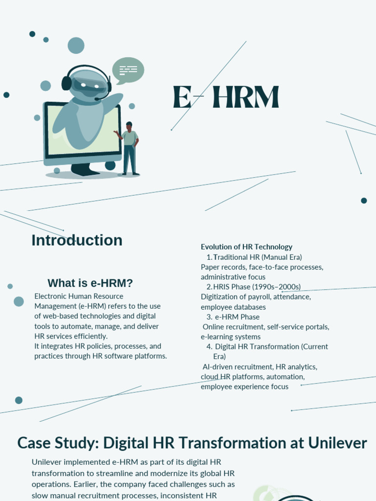 E HRM | PDF | Human Resource Management | Analytics