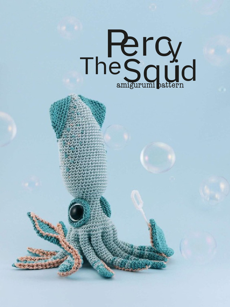 Squid Pattern | PDF | Crochet | Needlework