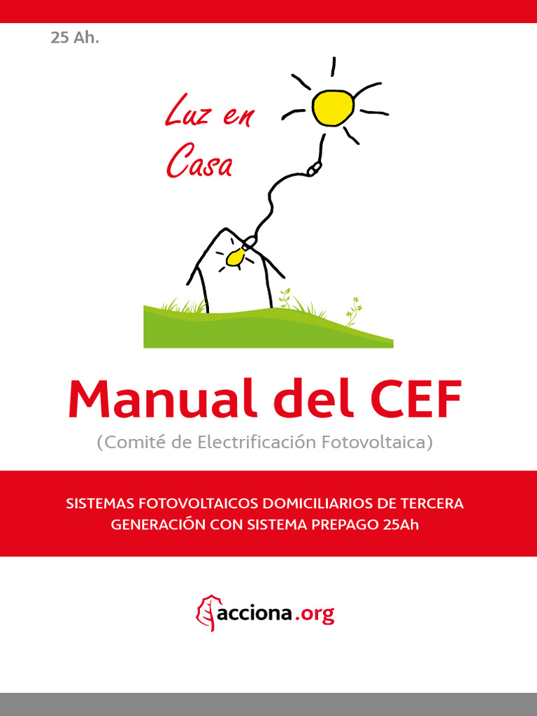 Manual CEF-25Ah | PDF | Electrónica | Ingenieria Eléctrica