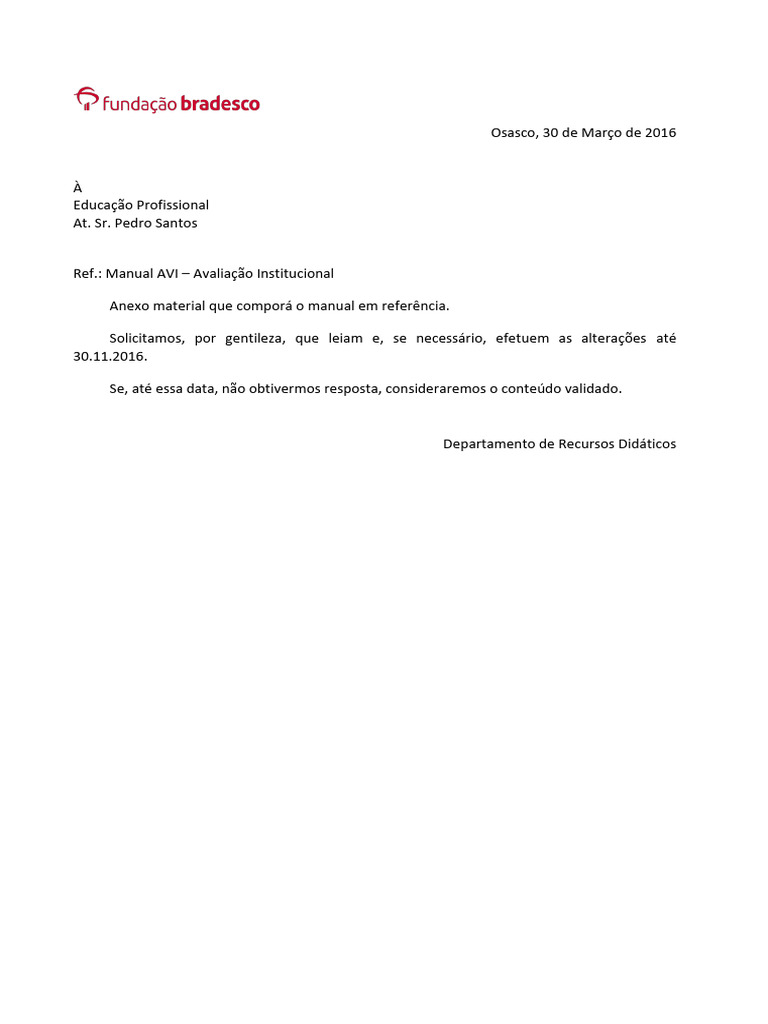 Modelo Memorando | PDF