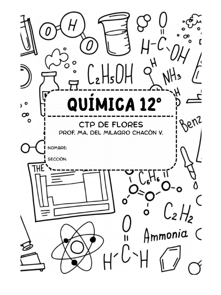Folleto Química 12 CTPF | PDF
