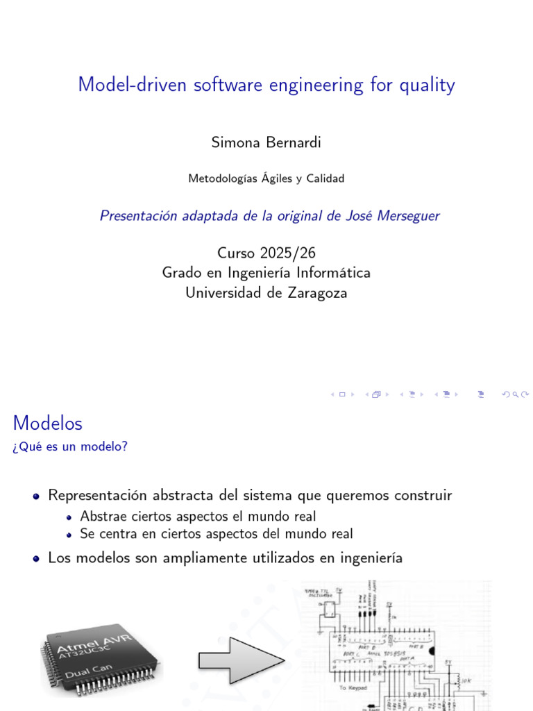 Asignatura Metodologías Ágiles - Tema 5 (MDSE) | PDF | Software ...