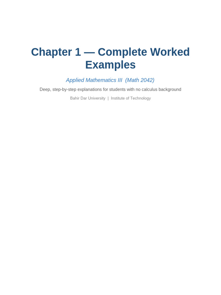 Chapter1 All Examples Deep | PDF