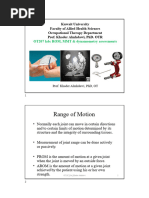 Great Toe and Toe ROM Assessment | PDF