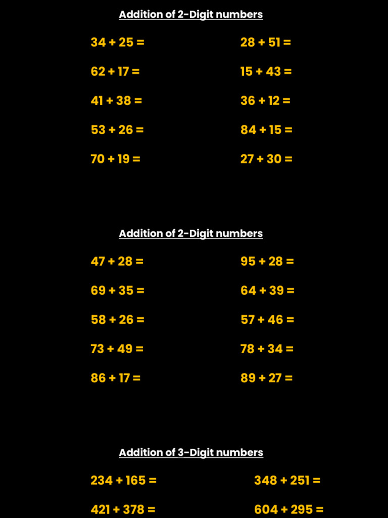 Home Vedic Maths Vedic Maths 1 Addition Tricks With Practice PDF 1 ...