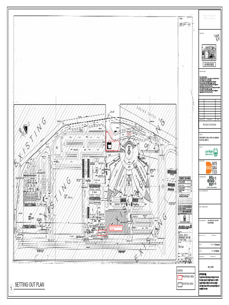 Setting Out Plan | PDF