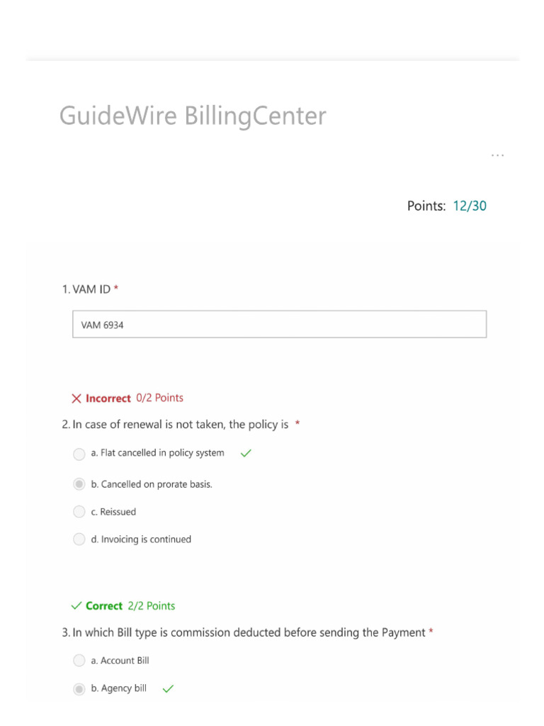 GBC Assessment | PDF