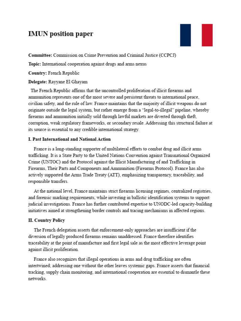 Position Paper FRANCE Final Version 2 | PDF