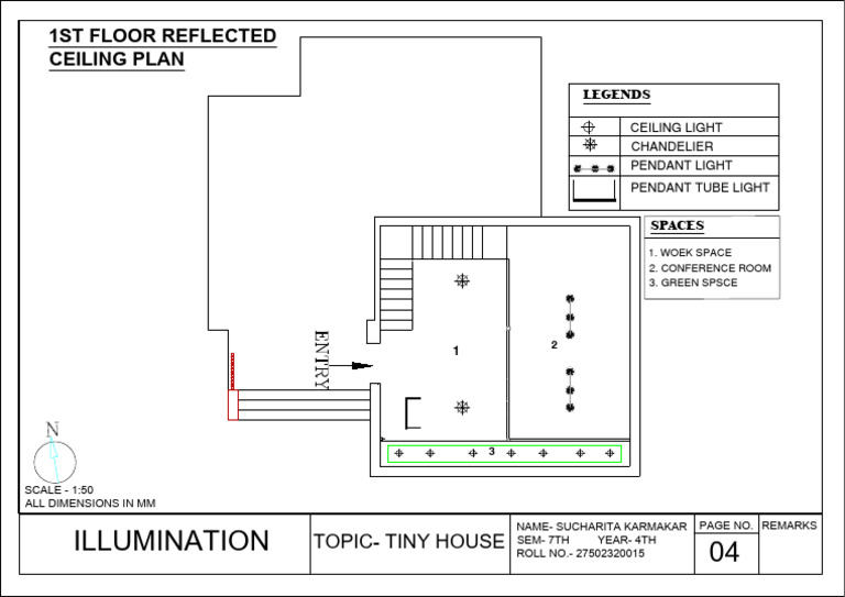 1st Floor Reflected Ceiling Plan | PDF