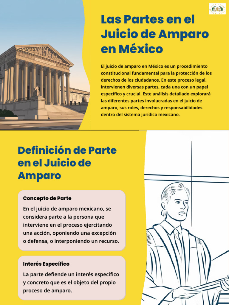 Las Partes en El Juicio de Amparo en Mexico | PDF | México | Ley procesal