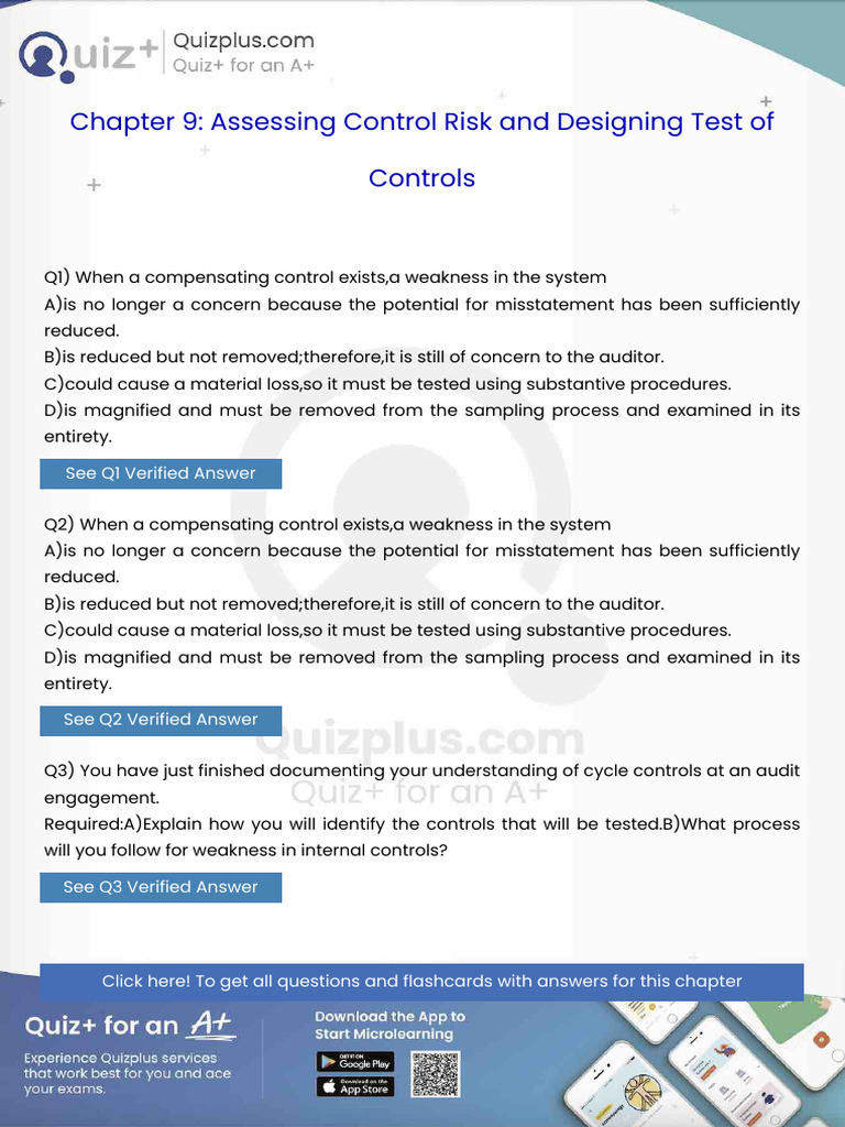 When A Compensating Control Existsa Weakness in The System | PDF ...