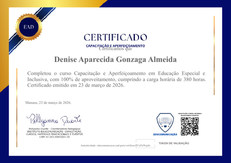 Certifica Do | PDF