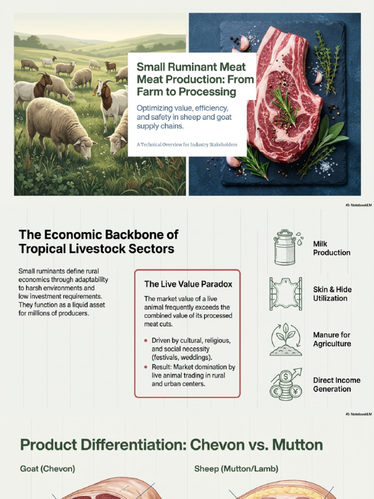 Small Ruminant Meat Production Excellence | PDF