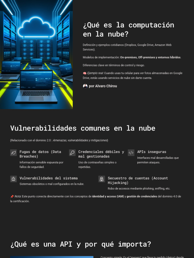 Que Es La Computacion en La Nube | PDF | Computación en la nube ...