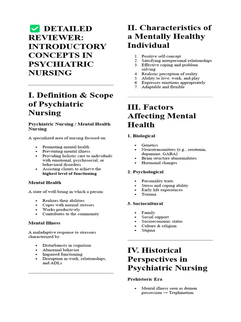 P1W1 Psych | PDF