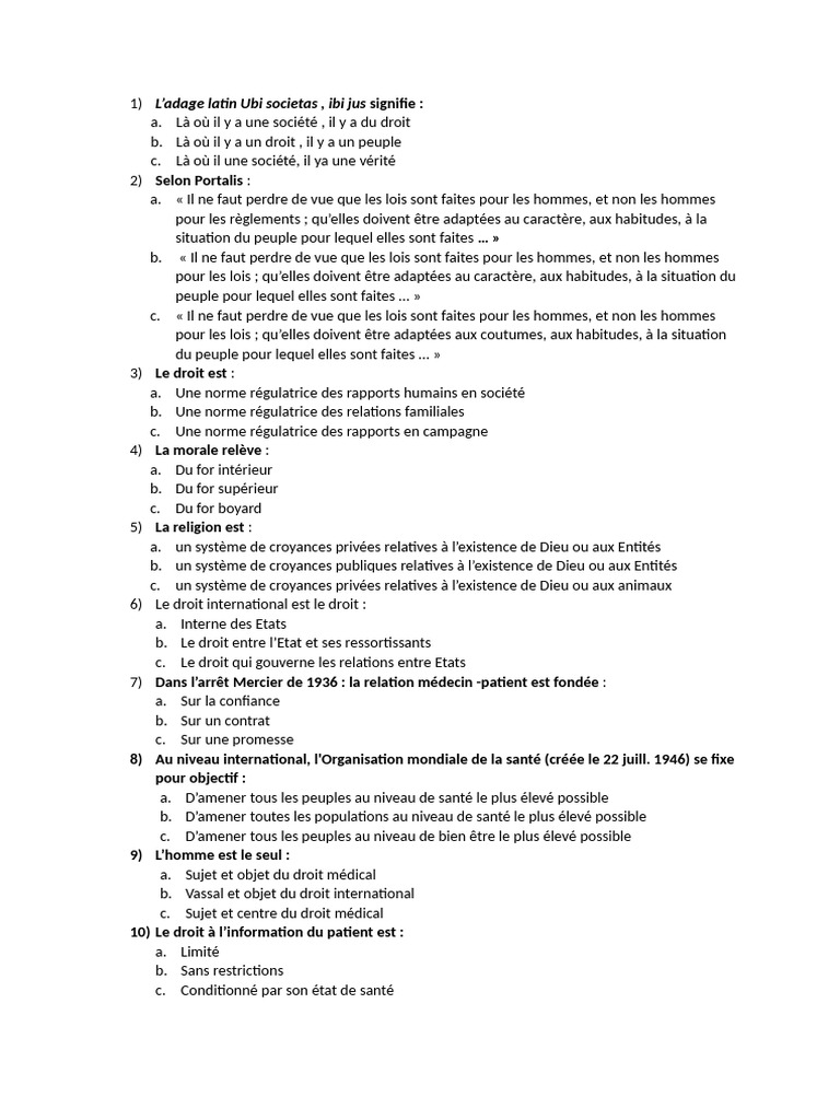 QCM Test | PDF