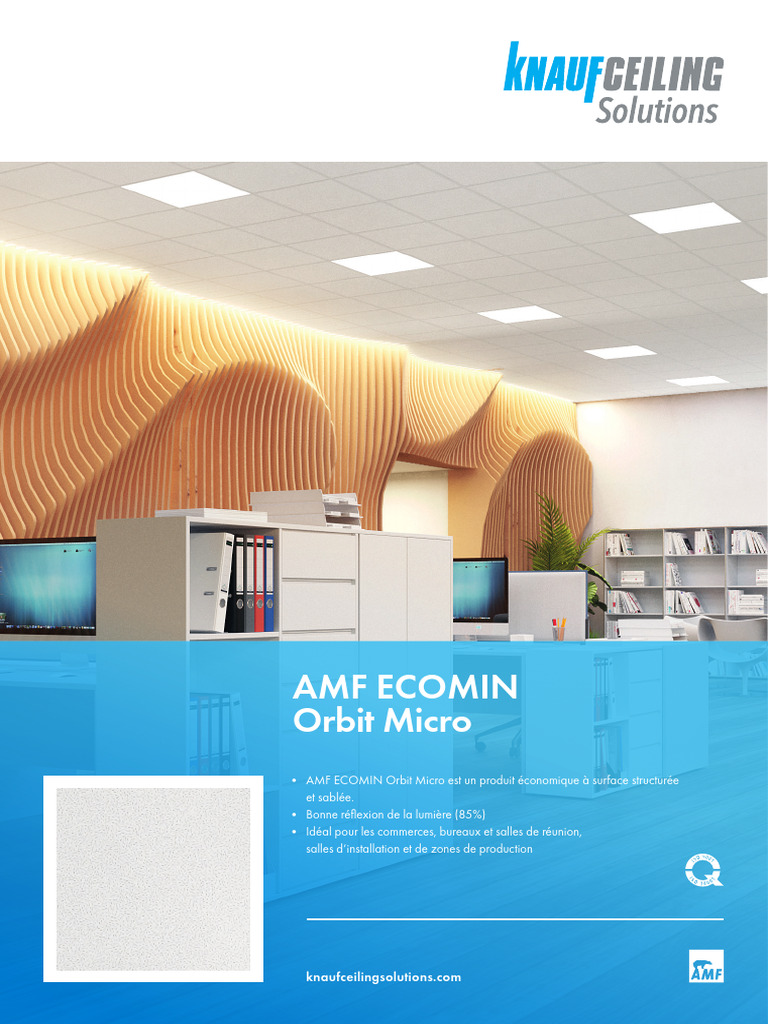 Fiche Technique Dalle Orbit | PDF